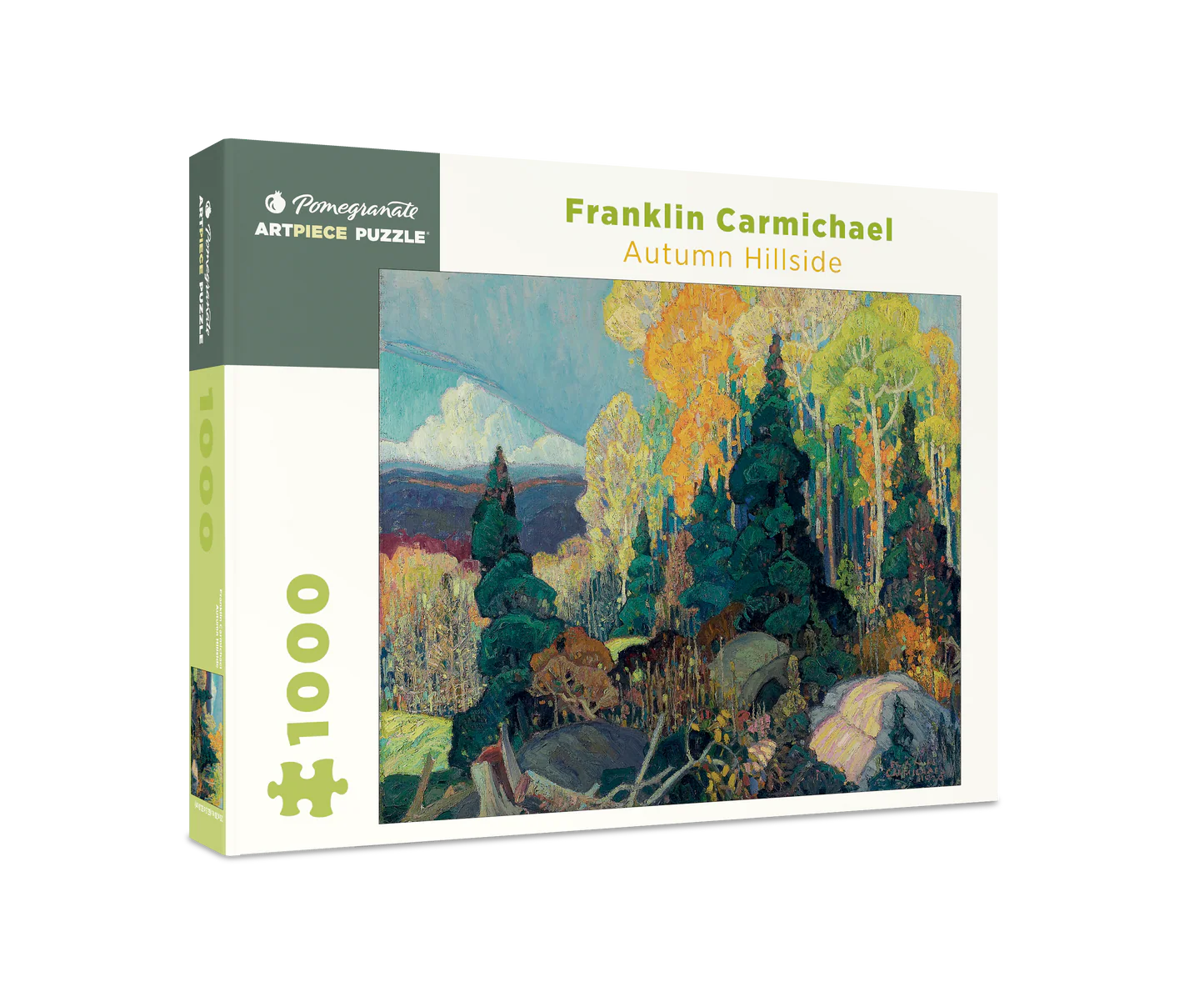 POM Franklin Carmichael: Autumn Hillside 1000 Piece Jigsaw Puzzle
