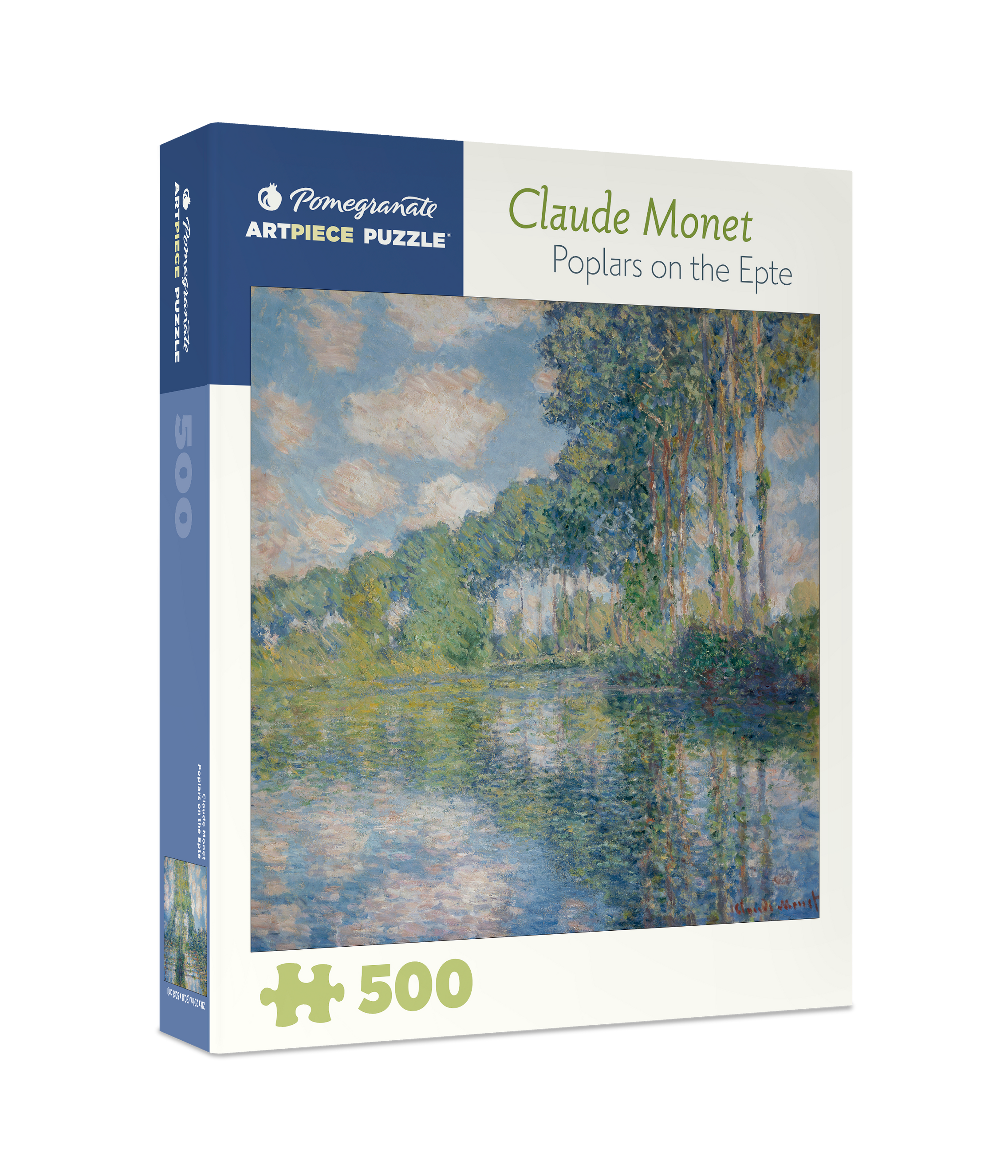 Claude Monet Poplars On The Epte 500 Piece Puzzle    
