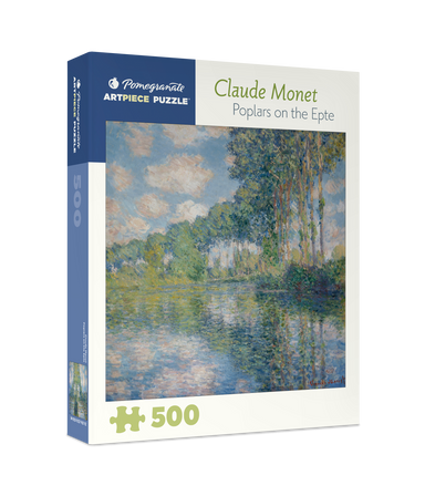 Claude Monet Poplars On The Epte 500 Piece Puzzle    