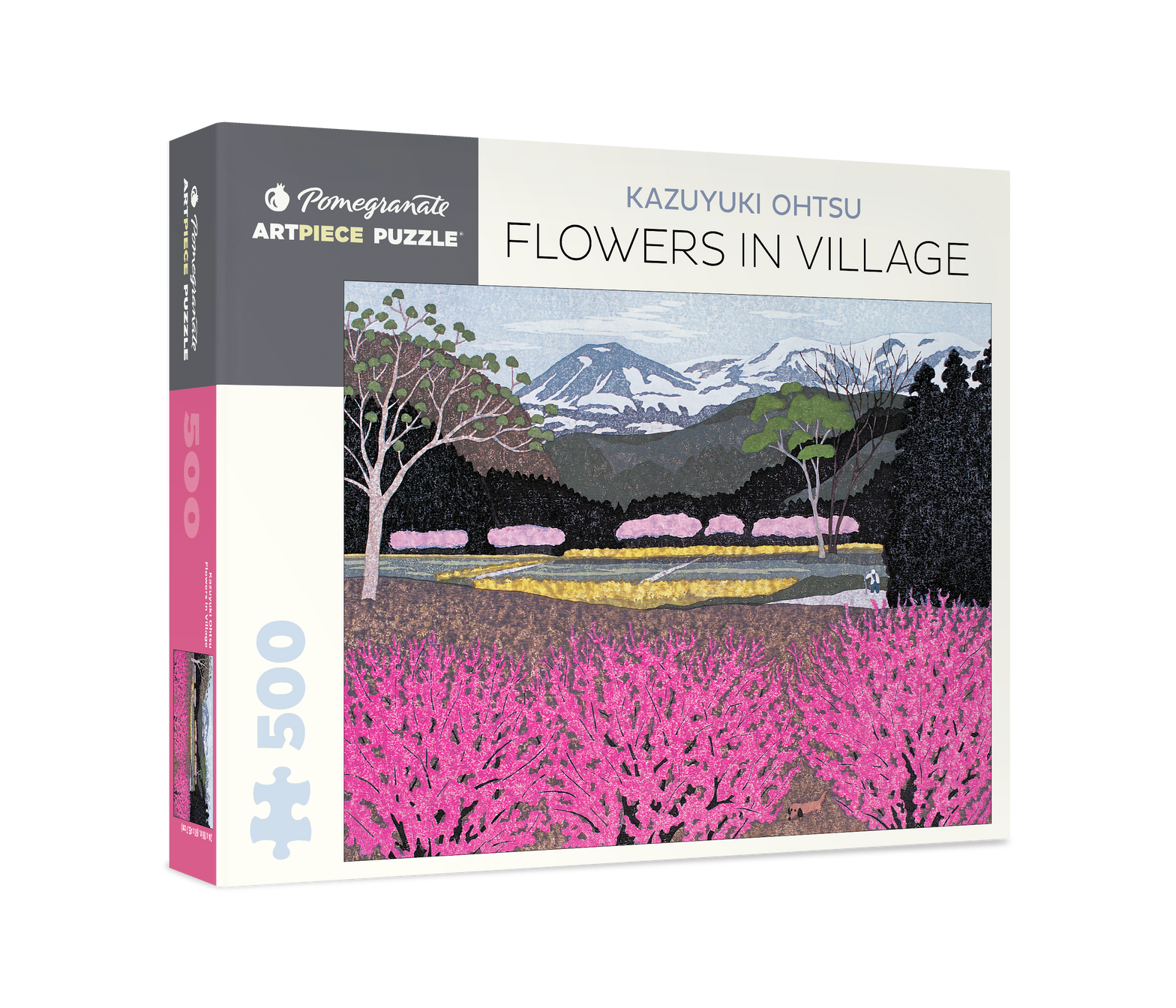 Kazuyuki Ohtsu Flowers In Village 500 Piece Puzzle    