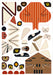 Charley Harper's Sticky Critters, Volume 2 Animals in Americas National Parks Sticker Kit