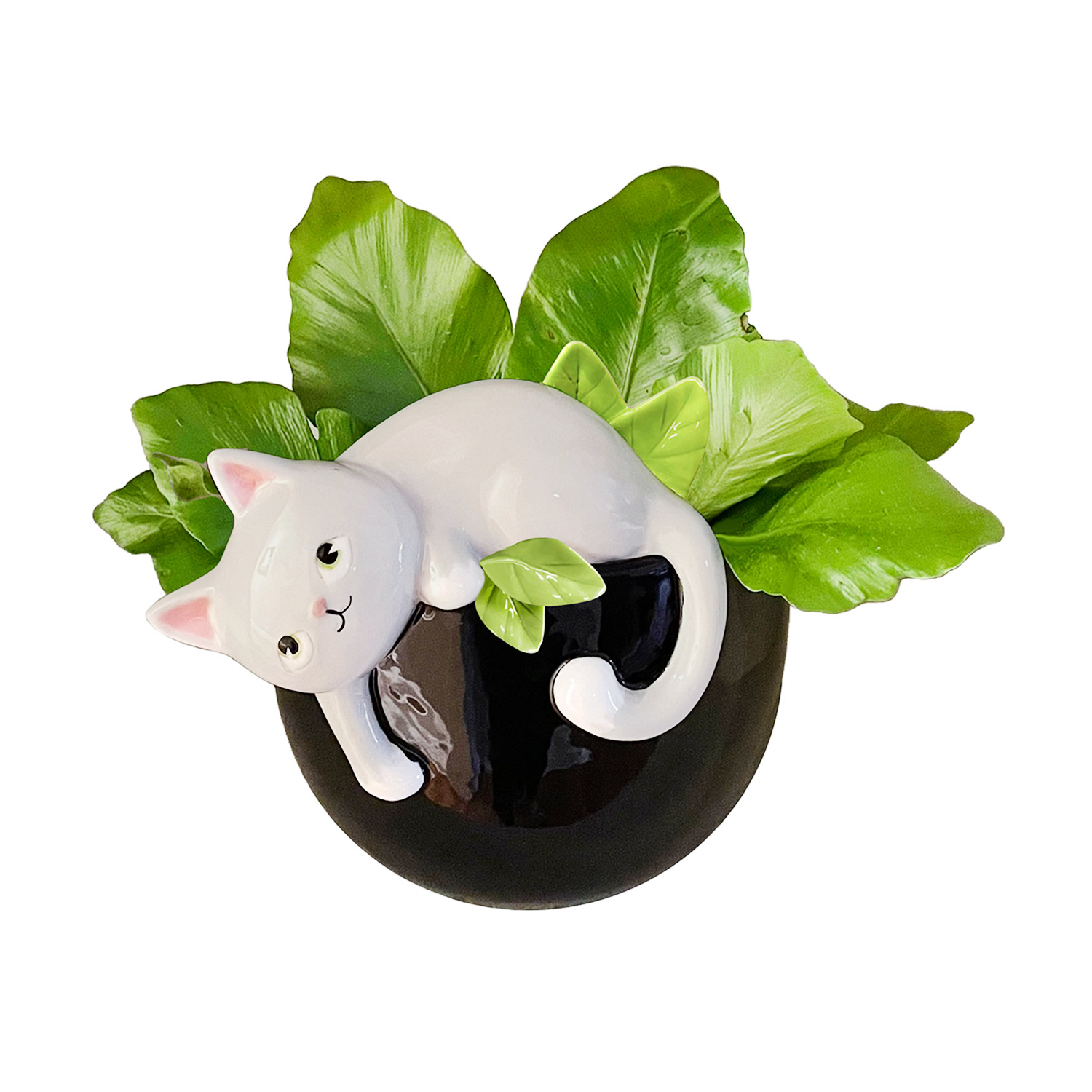 STRM Playful Kitty Planter