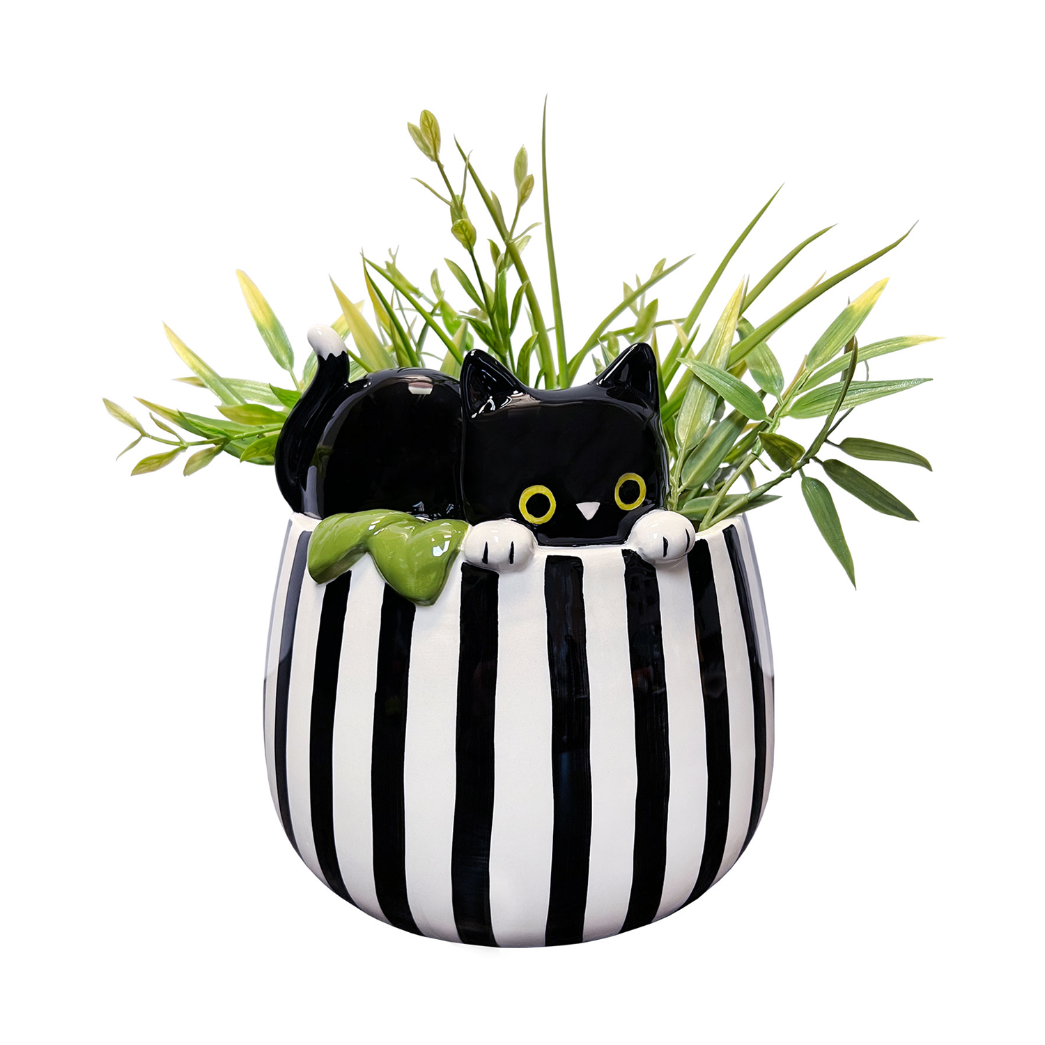 STRM Peek-A-Boo Kitty Planter