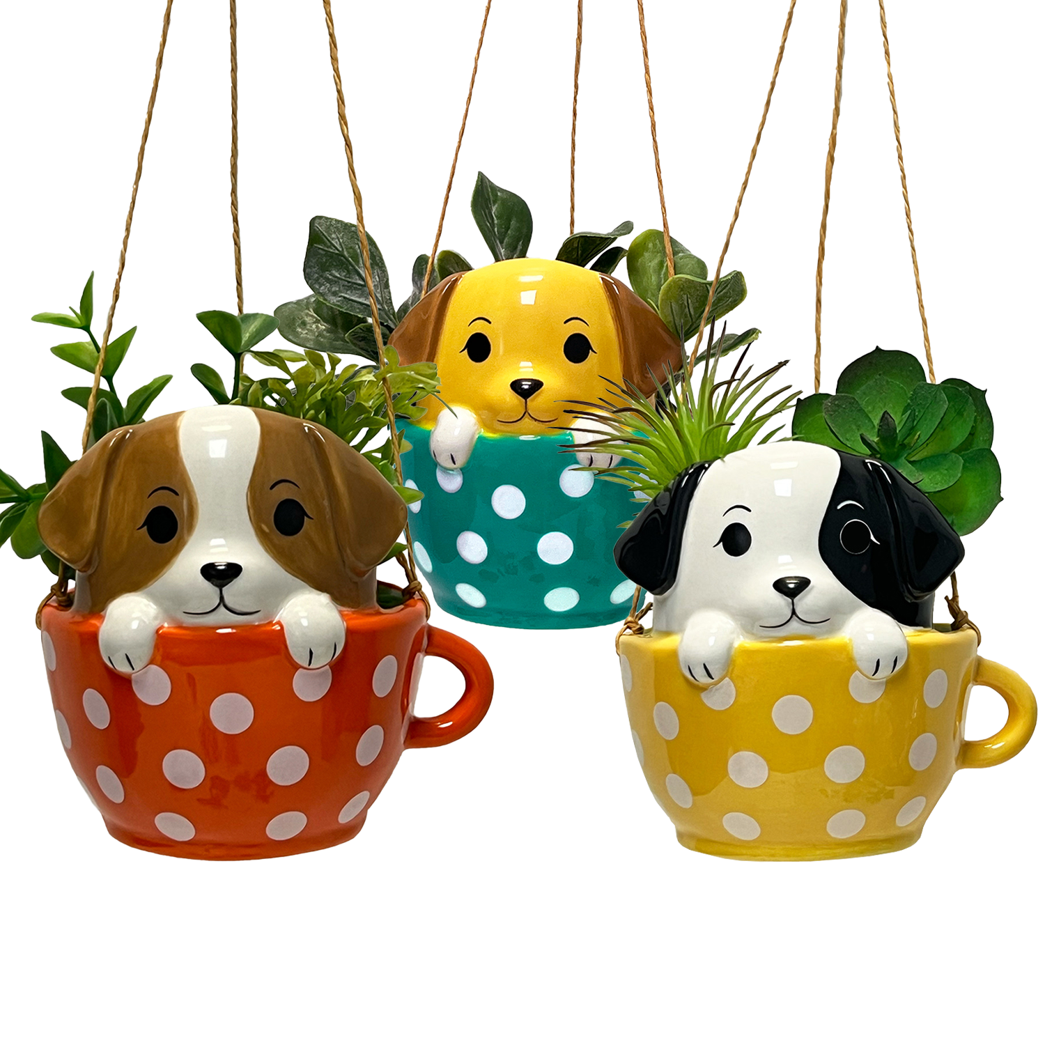 STRM Mini Hanging Planter Cups - Pups (Single) - Random Color