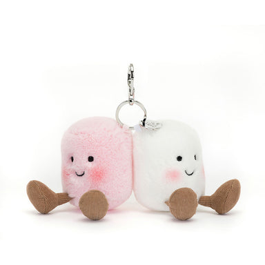 Jellycat Amuseables Pair Of Marshmallows Bag Charm    