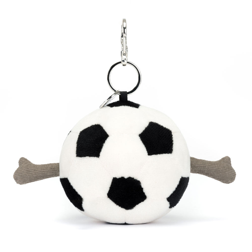 Jellycat Amuseable Sports Soccer Bag Charm    