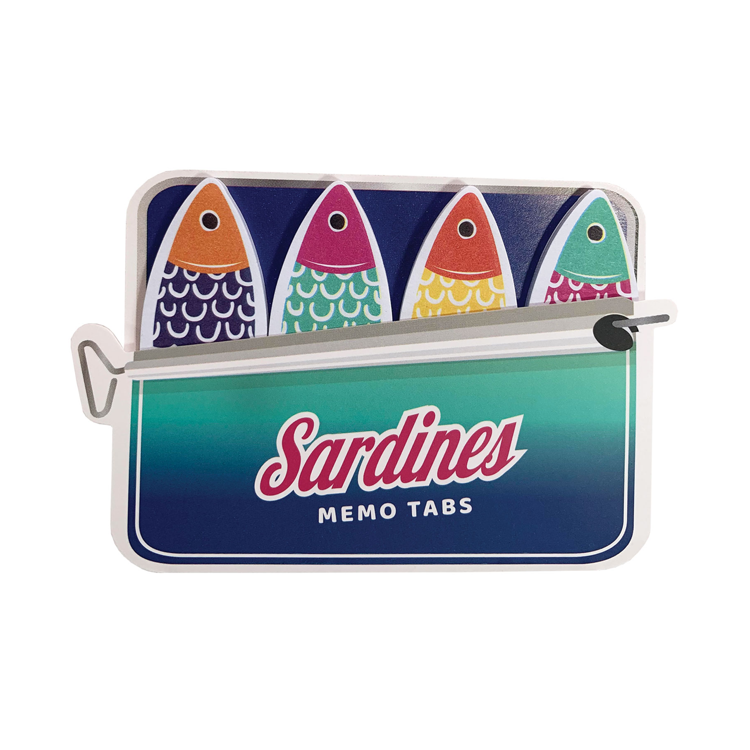 Sardine Sticky Note Memo Tabs (Single) - Random Color