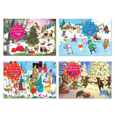 Advent Calendar - Skating Dogs, Dancing Bears, Christmas in the Woods, or Parade    