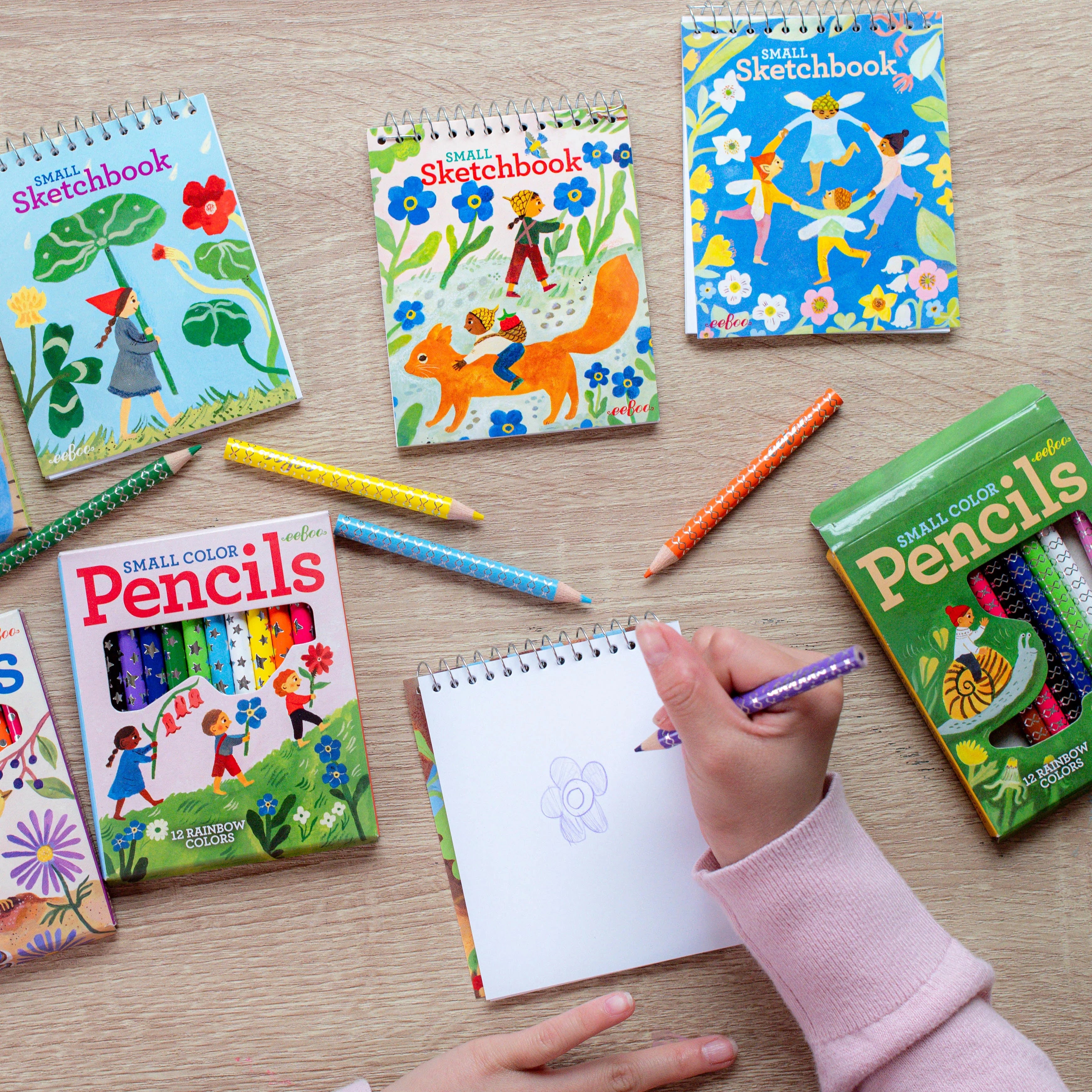 EEBOO Cottage Fairies Small Pencils - (Single) Random Style