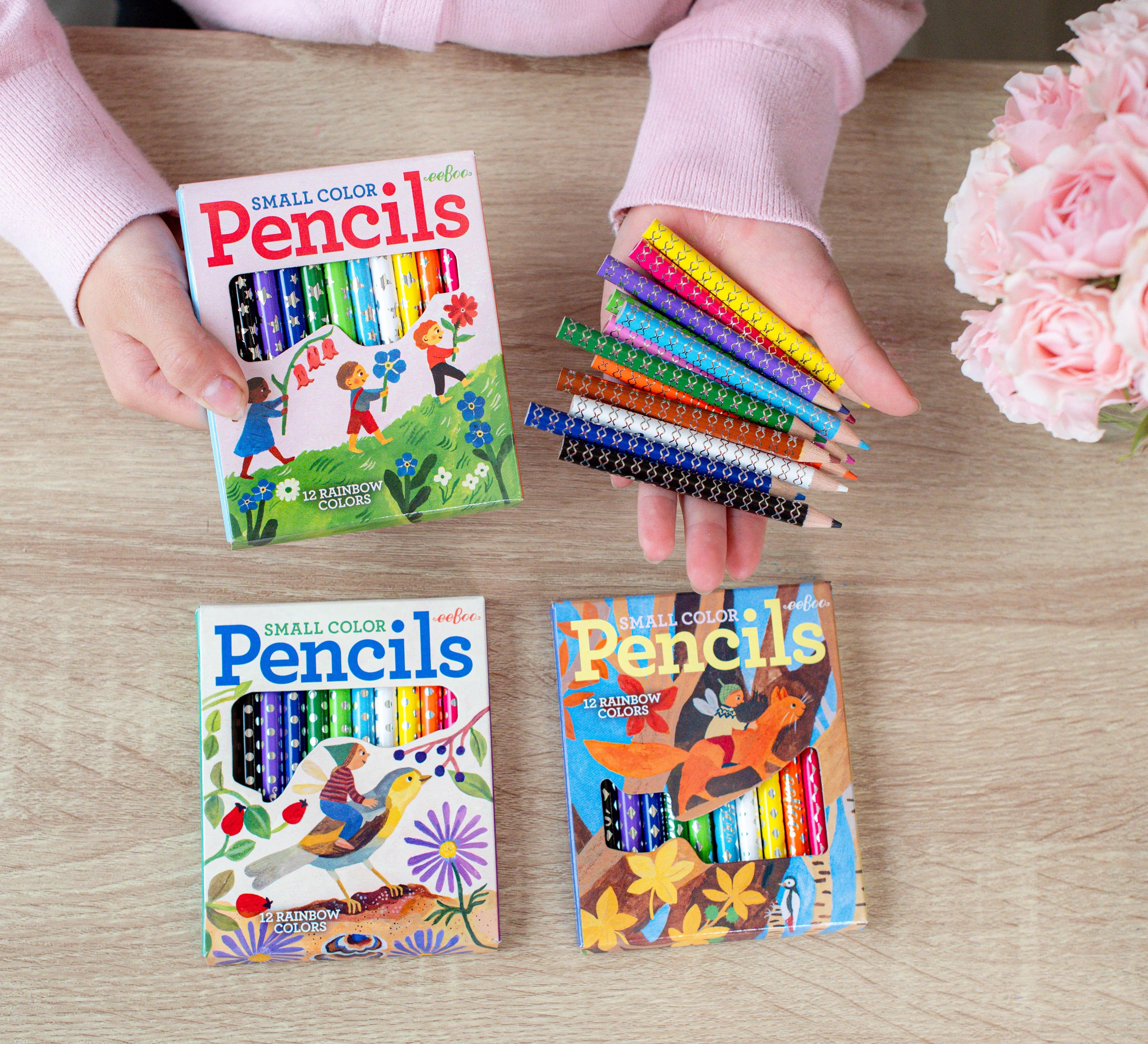EEBOO Cottage Fairies Small Pencils - (Single) Random Style