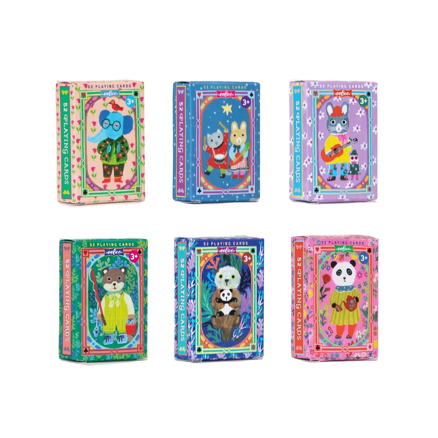 eeBoo Mini Playing Cards (Single) - Various Styles