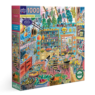 eeBoo Victorian Kitchen 1000 Piece Puzzle