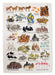 UPG Animal Groupings Dish Towel