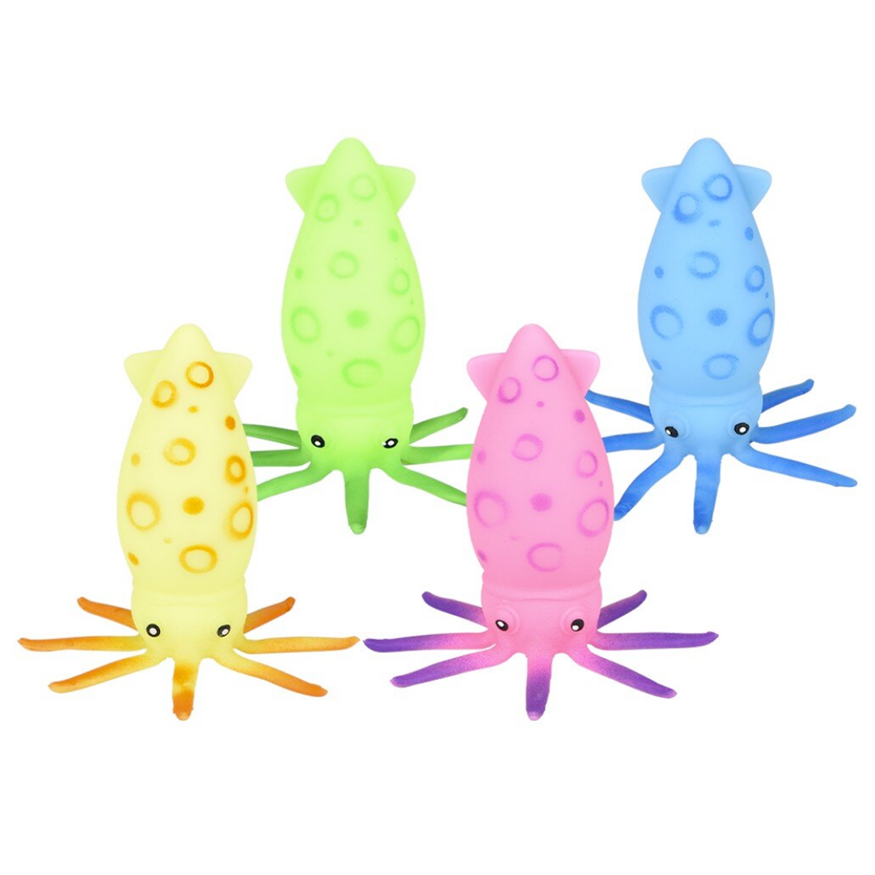 Squish And Stretch Squid (Single) - Random Color