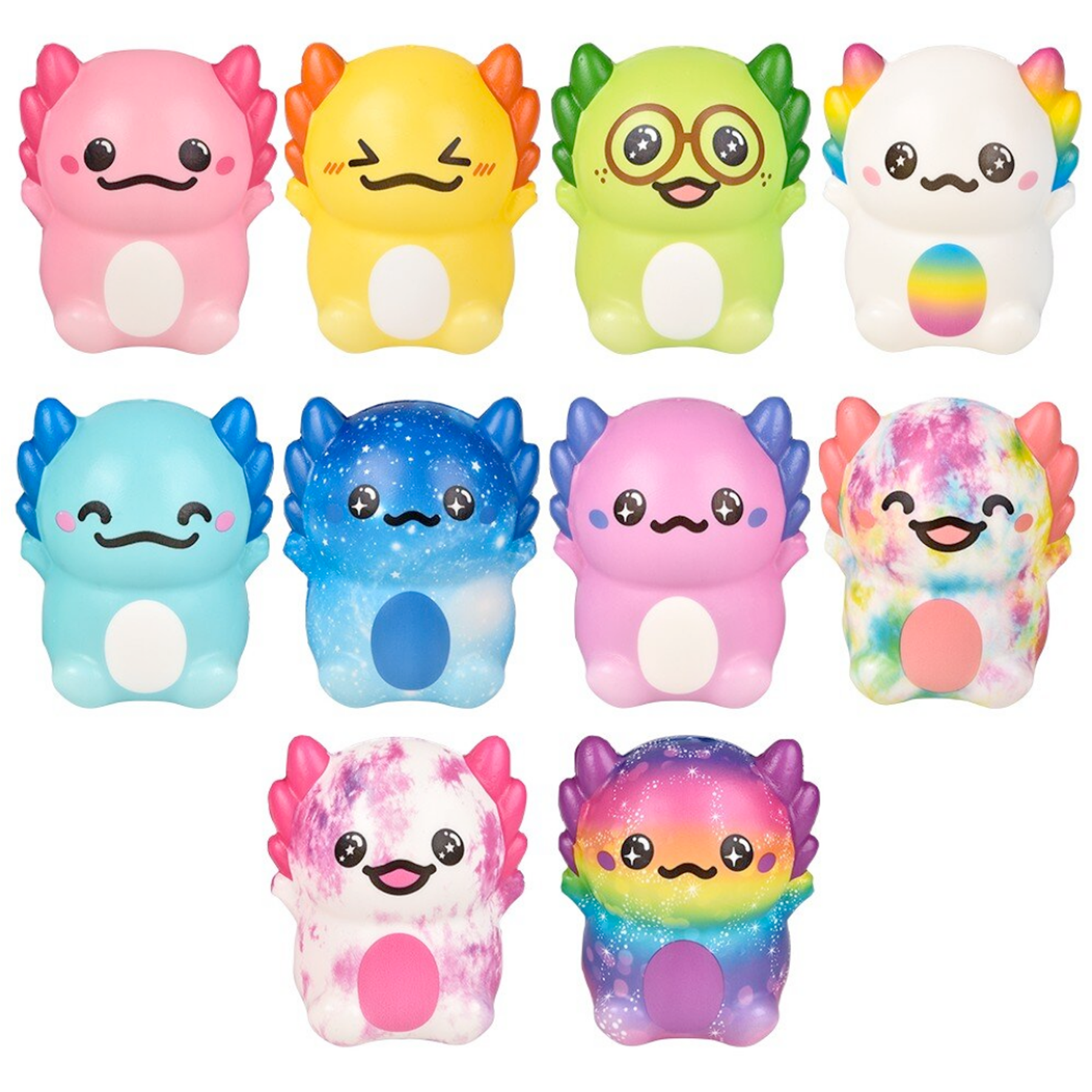 Squish Axolotl 5" (Single) - Random Color