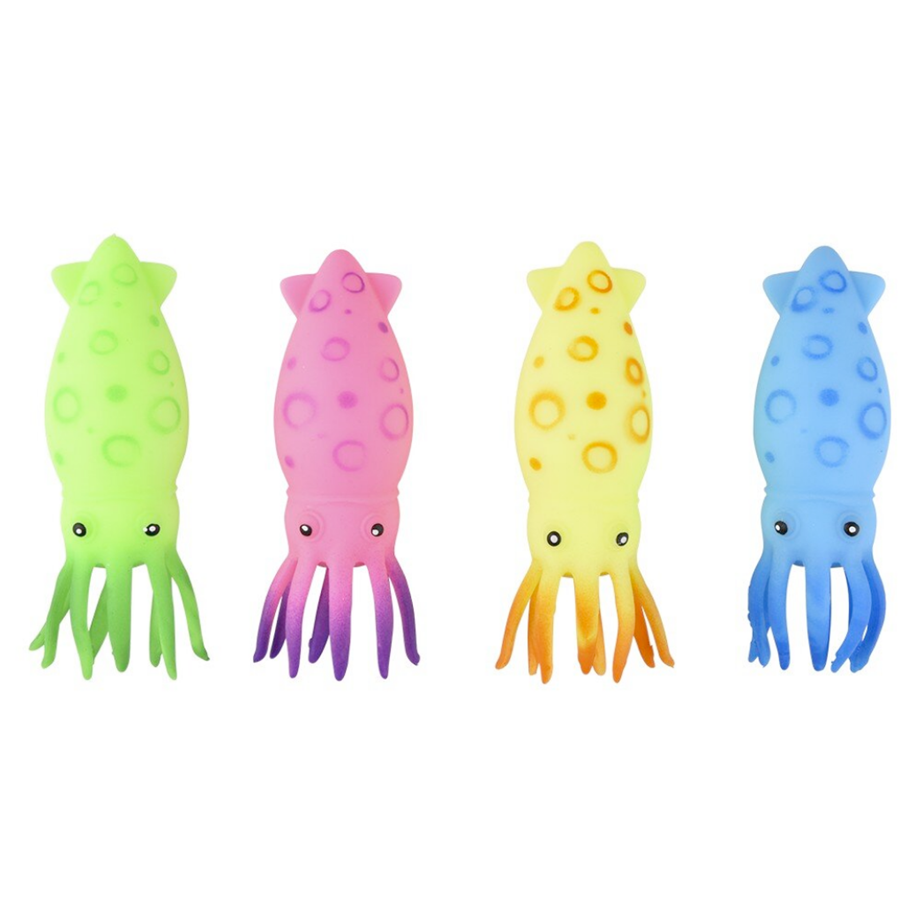 Squish And Stretch Squid (Single) - Random Color