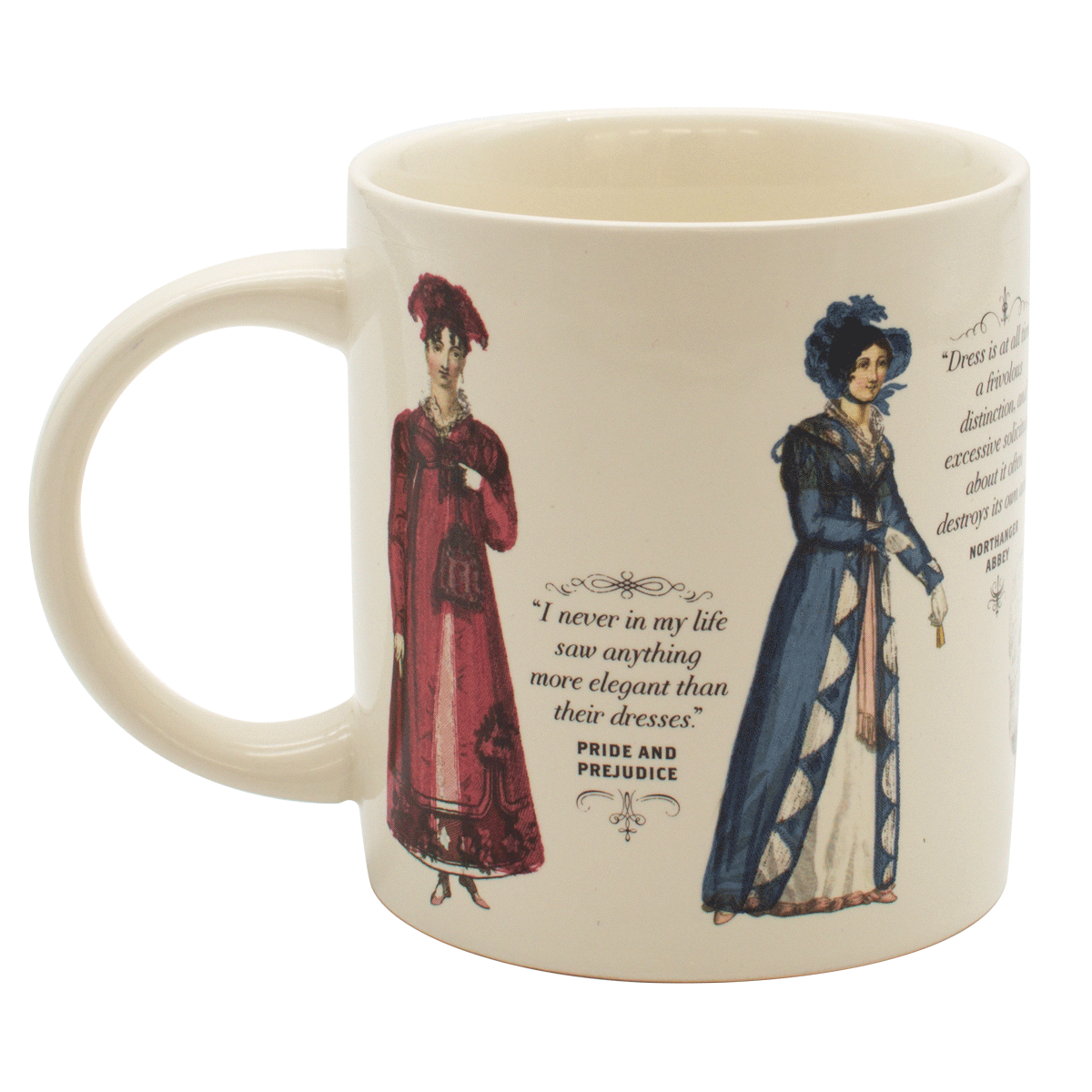 Jane Austen's Regency Finery Heat Transforming Mug    