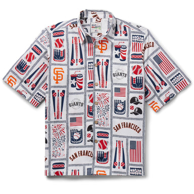 San Francisco Giants Reyn Spooner 50th State Floral Button-Up Shirt - Black