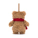 Jellycat Bartholomew Bear Ornament    