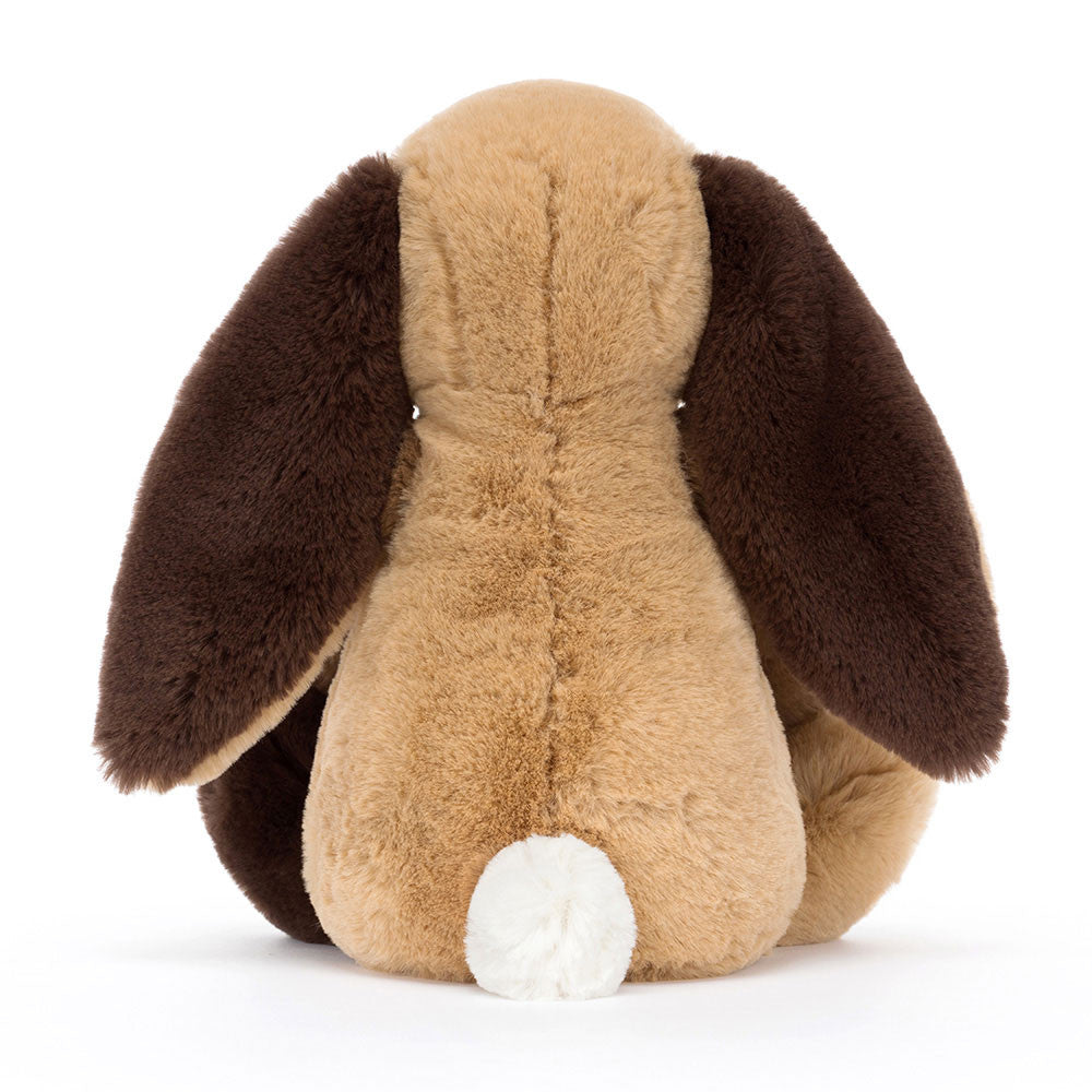 Jellycat Bashful Patchwork Brown Bunny - Medium