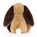 Jellycat Bashful Patchwork Brown Bunny - Medium