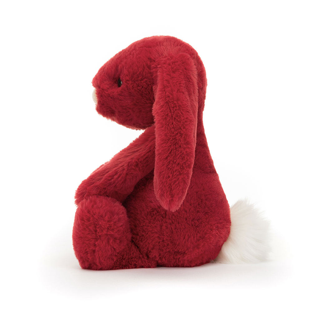 Jellycat Bashful Luxe Bunny Scarlet - Medium    