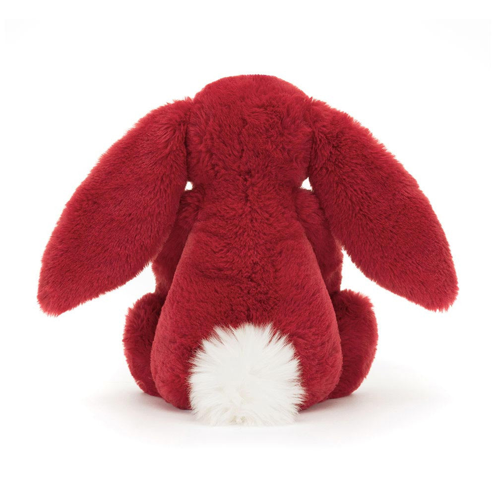 Jellycat Bashful Luxe Bunny Scarlet - Medium    