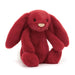 Jellycat Bashful Luxe Bunny Scarlet - Medium    