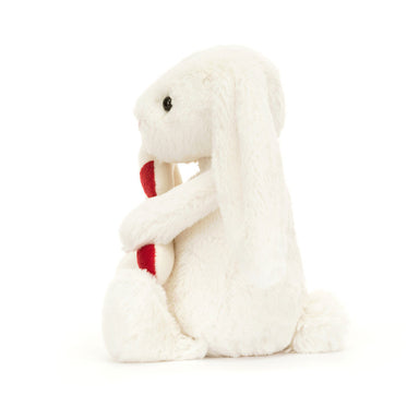 Jellycat Bashful Bunny With Candycane    