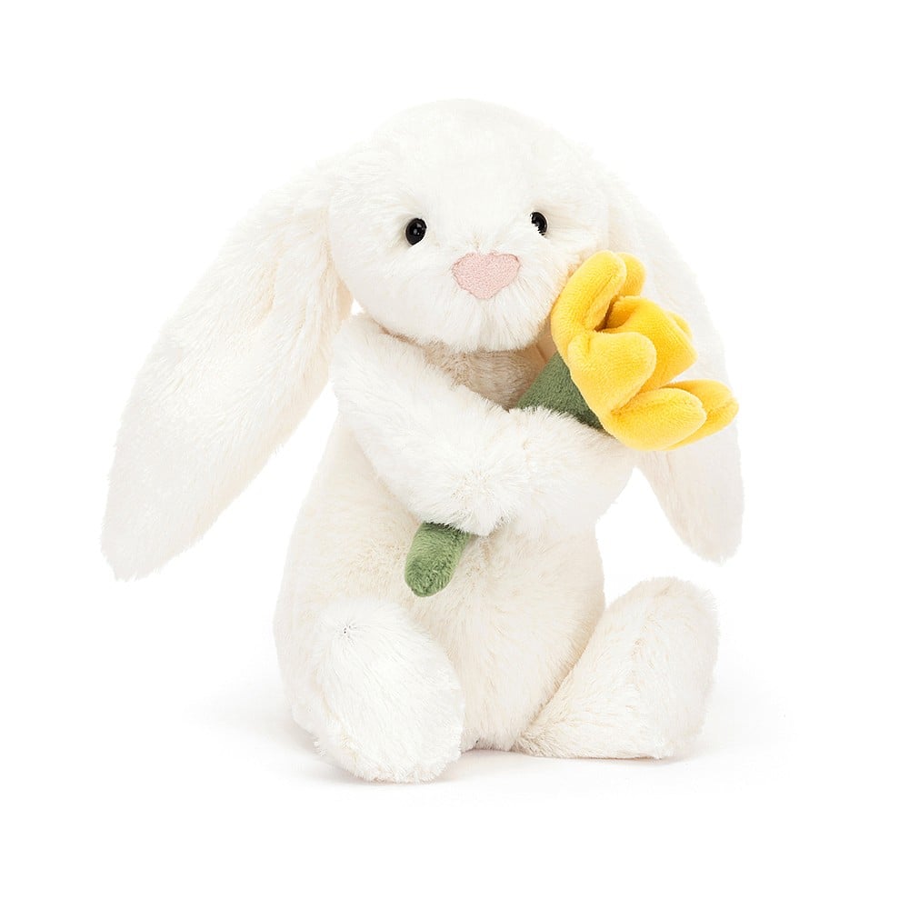 Jellycat Bashful Bunny With Daffodil - Small    