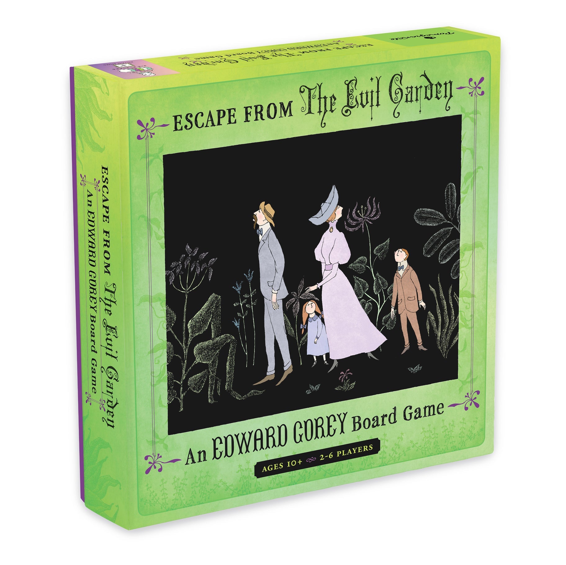 Escape From The Evil Garden - An Edward Gorey Board Game    