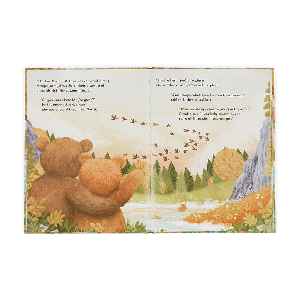 Jellycat It's A Big World Bartholomew! Book    