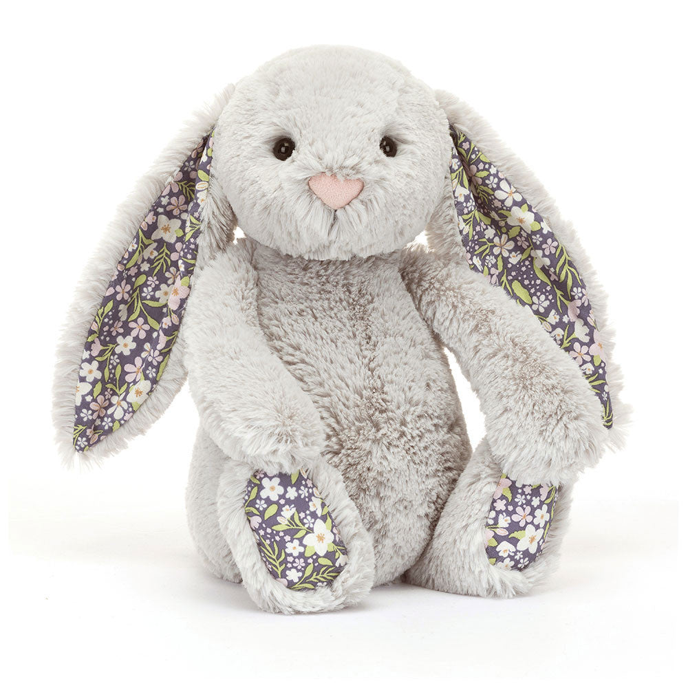 Jellycat Blossom Silver Bunny 'Bloom' - Medium