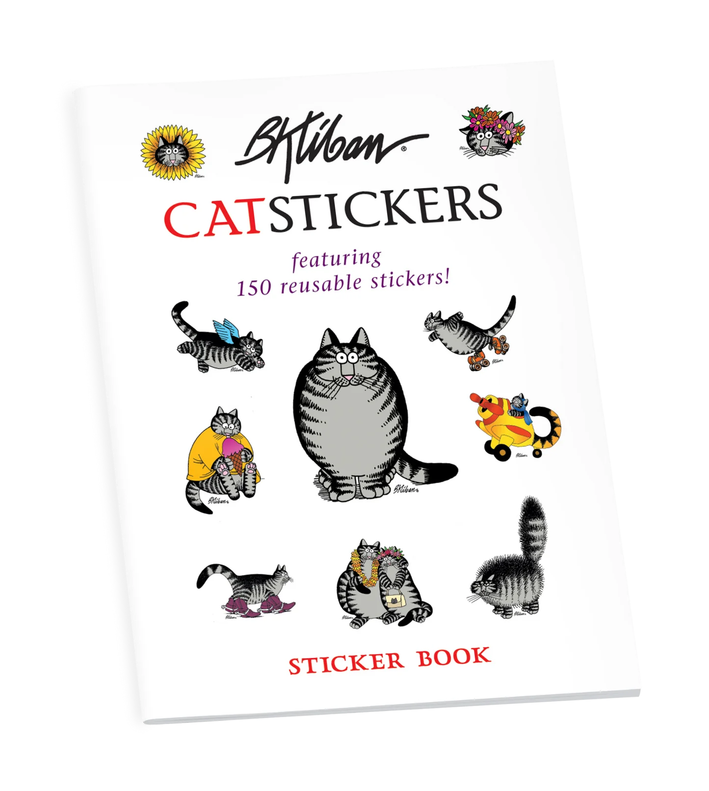 B. Kliban Cat Stickers Sticker Book