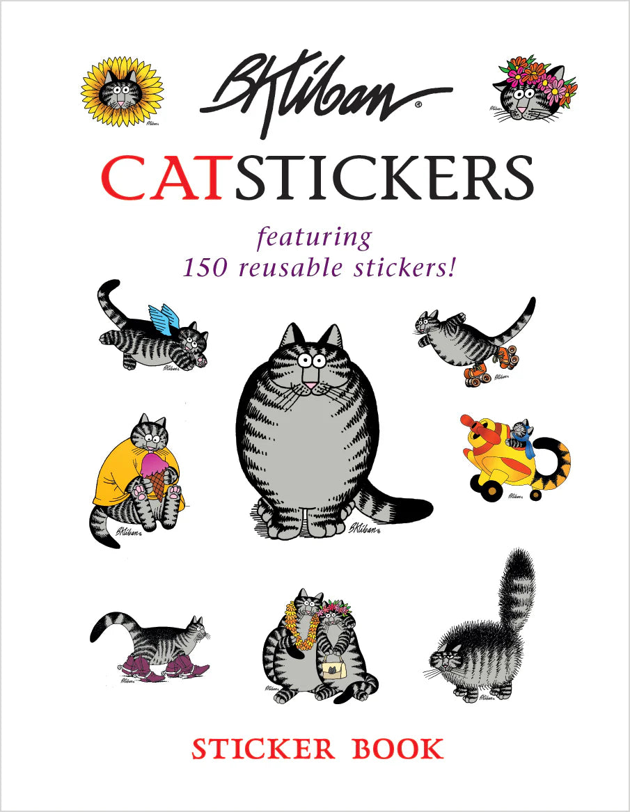 B. Kliban Cat Stickers Sticker Book