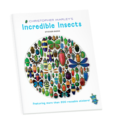 Christopher Marley's Incredible Insects Sticker Book    