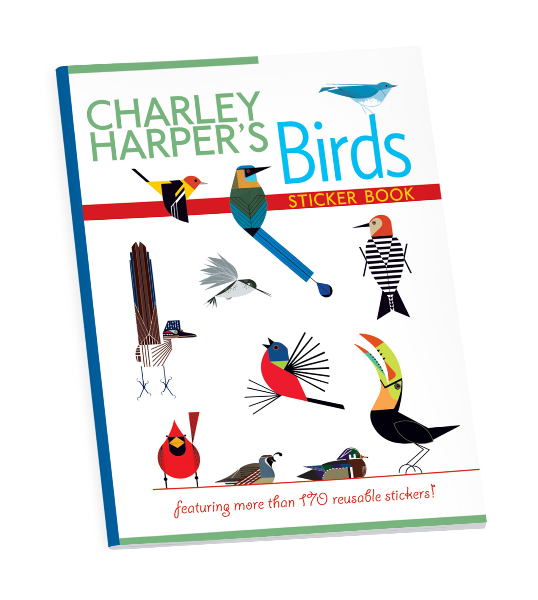 Charley Harper's Birds Sticker Book    