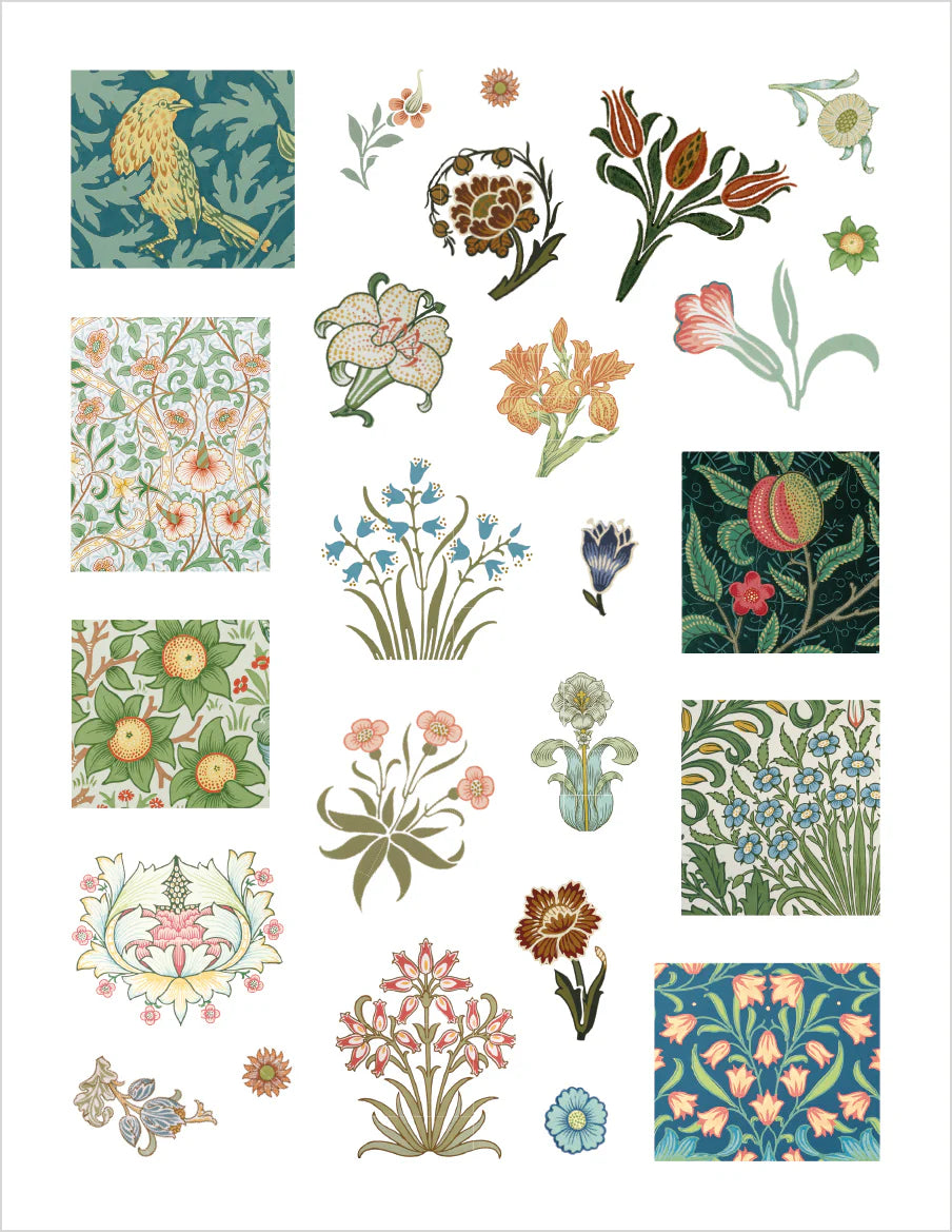 William Morris Sticker Book