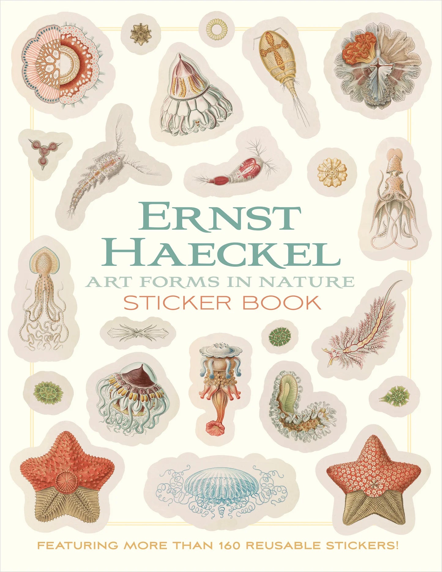 POM Ernst Haeckel: Art Forms in Nature Sticker Book