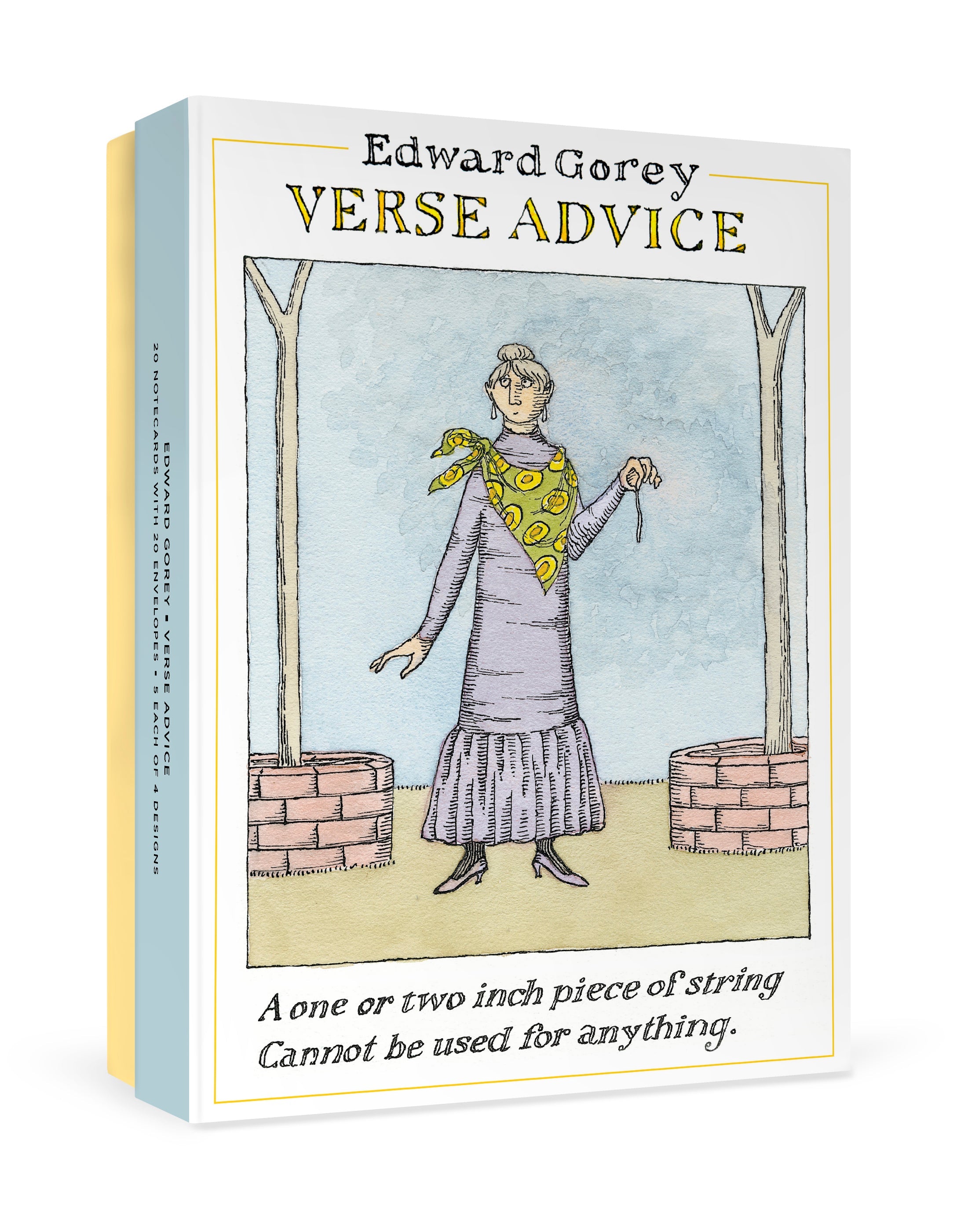 Edward Gorey Verse Advice - Boxed Assorted Note Cards