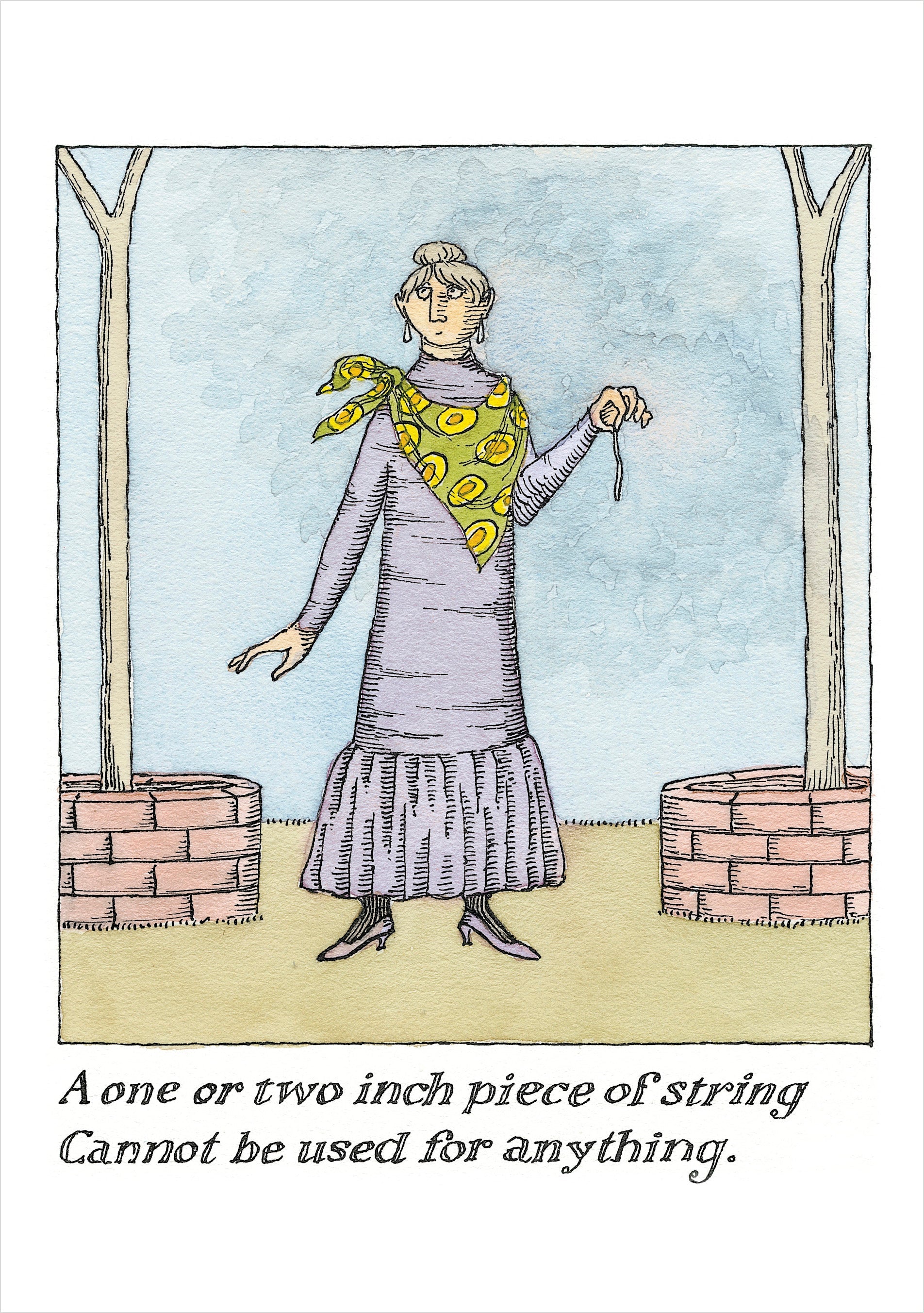 Edward Gorey Verse Advice - Boxed Assorted Note Cards