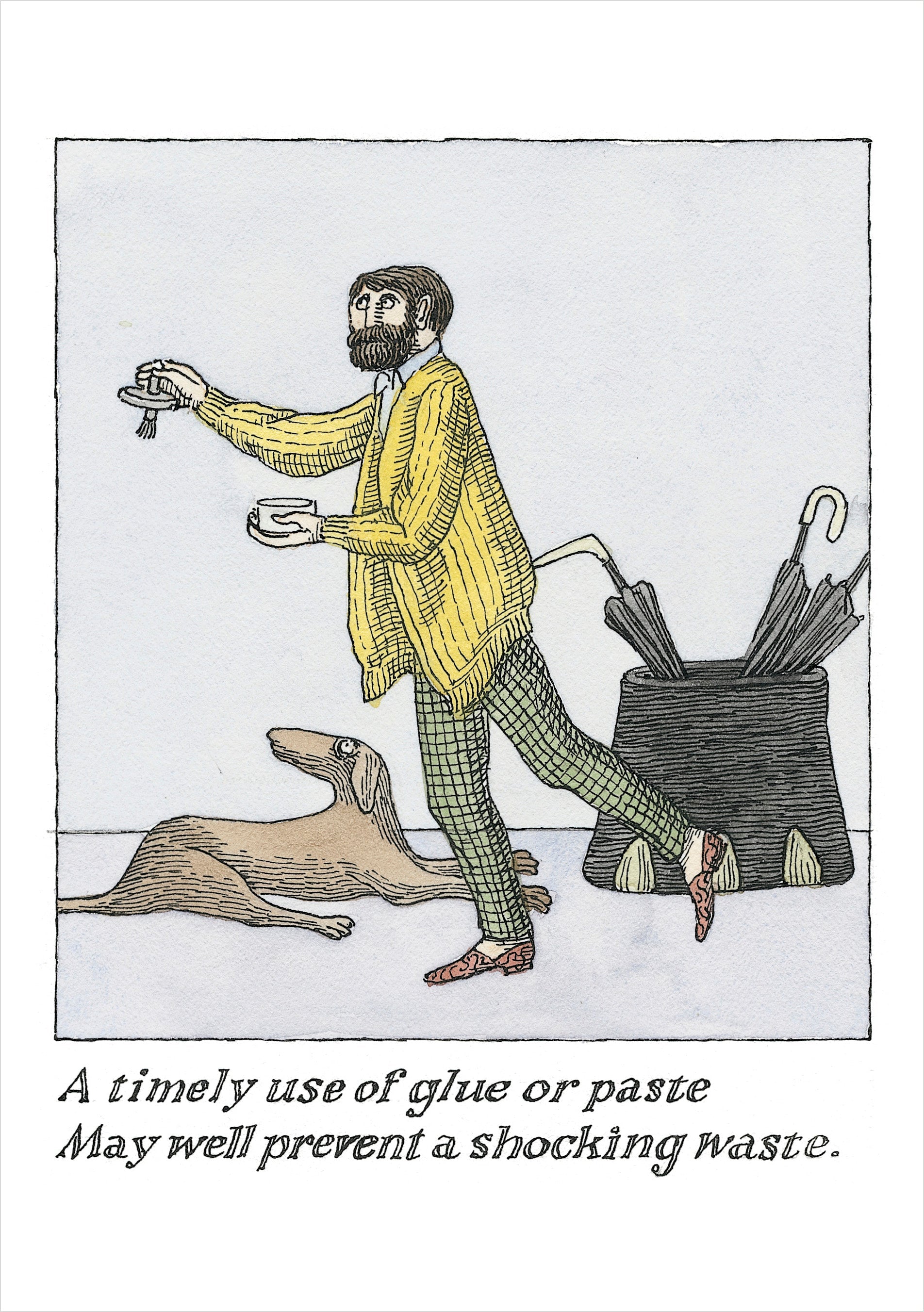 Edward Gorey Verse Advice - Boxed Assorted Note Cards