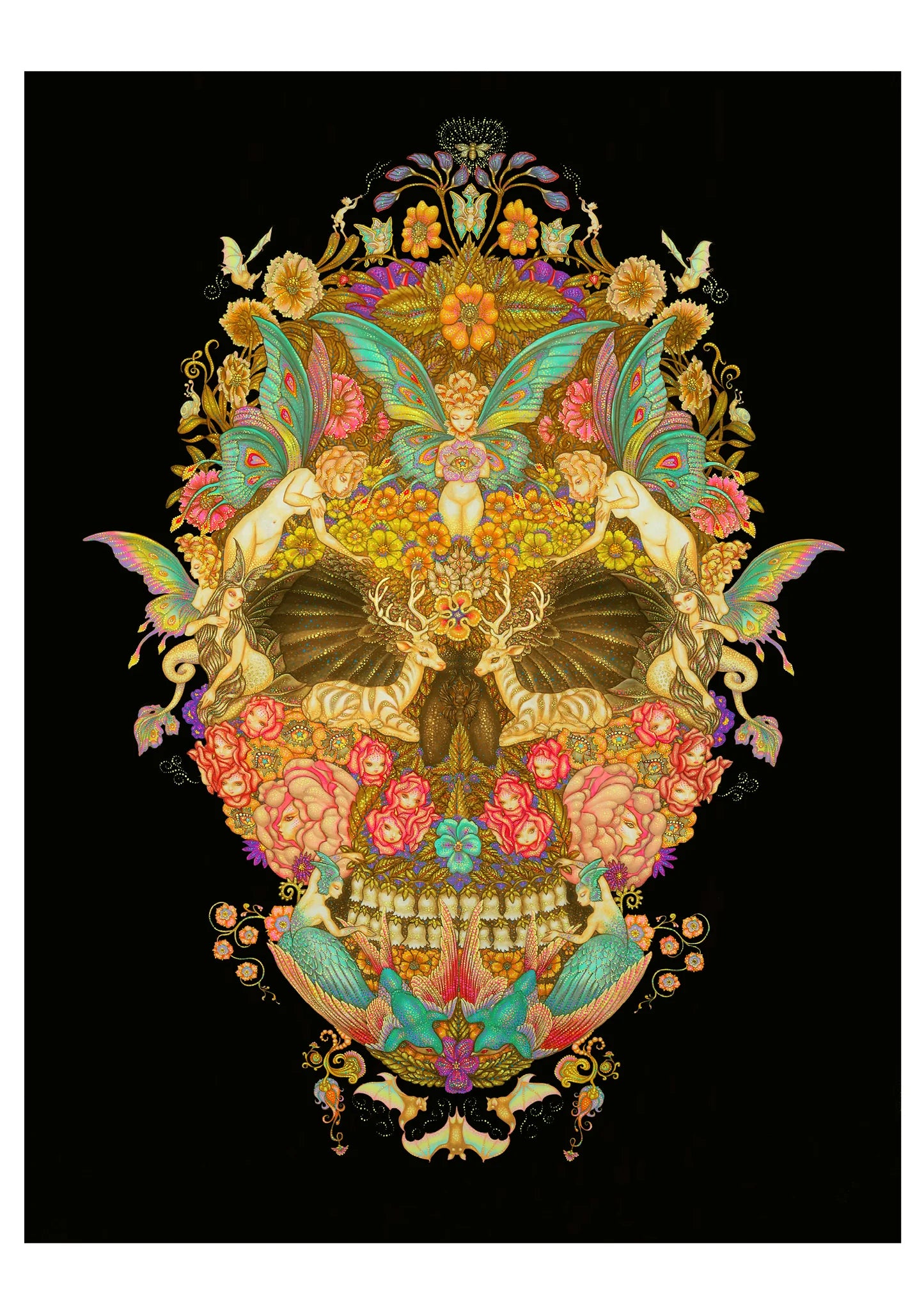 POM Day of the Dead: Tino Rodriguez & Virgo Paraiso Boxed Notecard Assortment