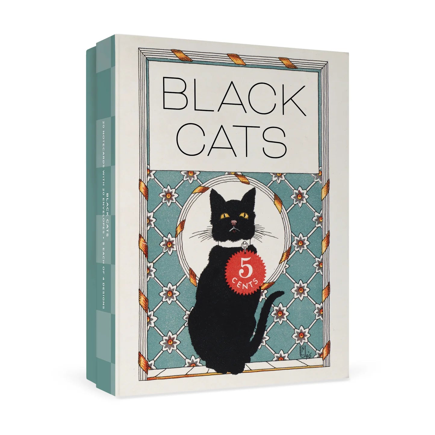POM Black Cats Boxed Notecard Assortment