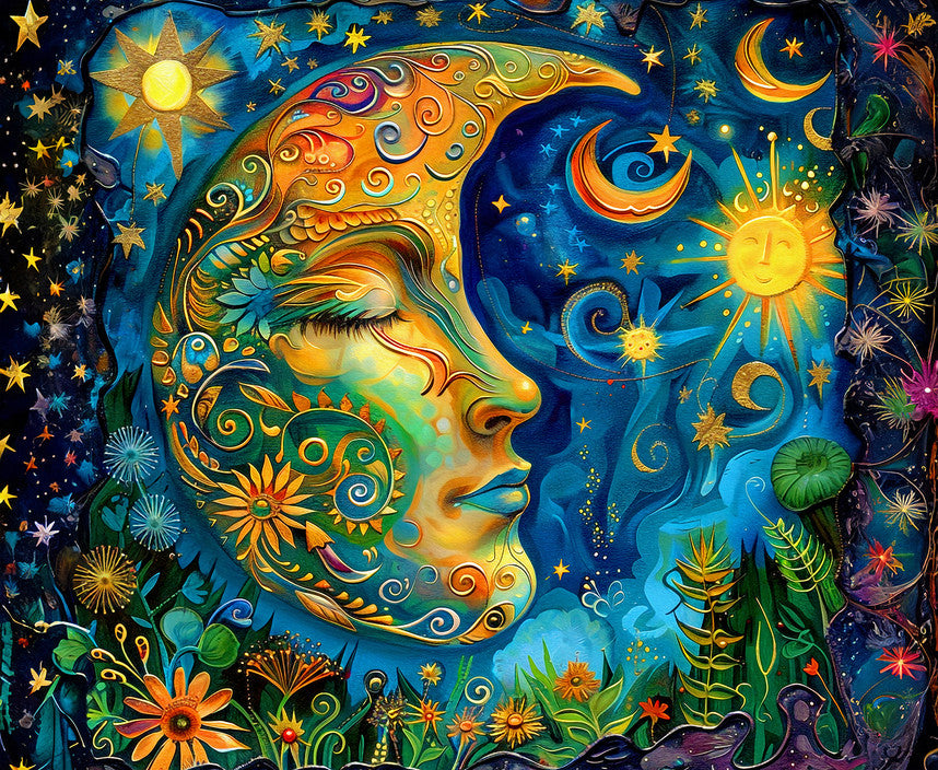 Blue Moon 1000 Piece Puzzle