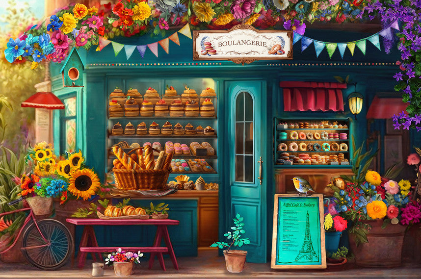 Boulangerie Pastry Shop 500 Piece Puzzle