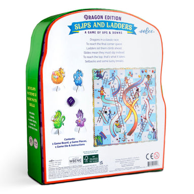 eeBoo Slips & Ladders Dragon Edition