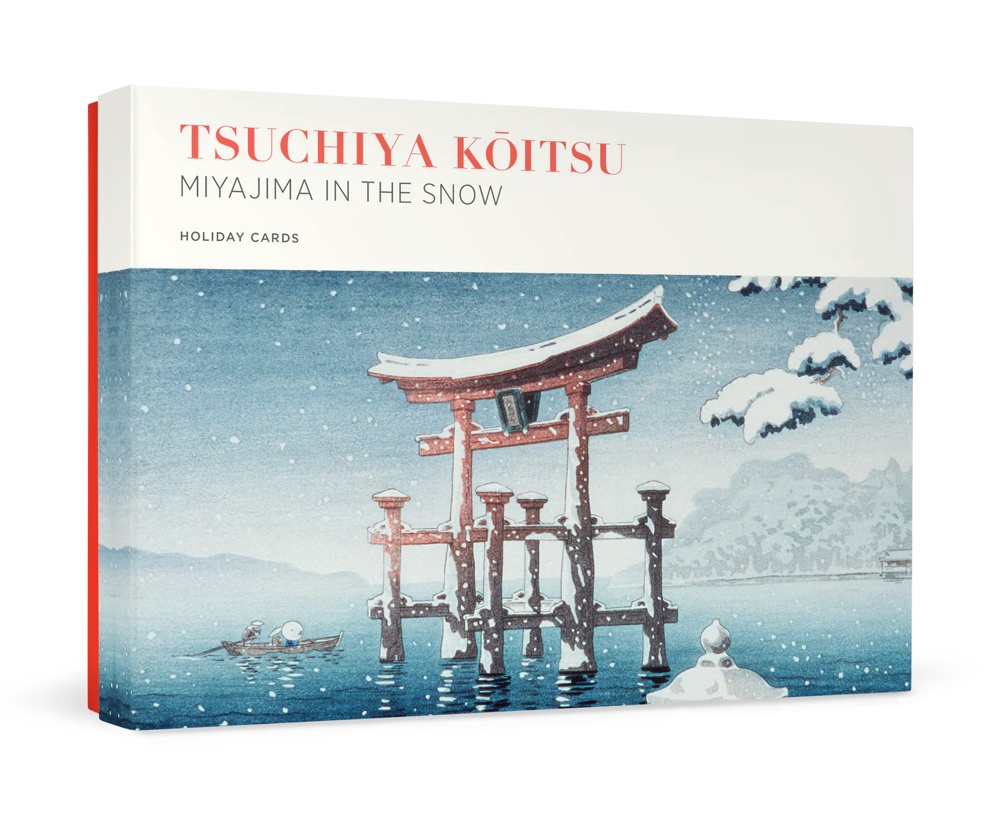 Tsuchiya Kōitsu: Miyajima in the Snow Holiday Cards