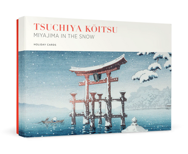 Tsuchiya Kōitsu: Miyajima in the Snow Holiday Cards