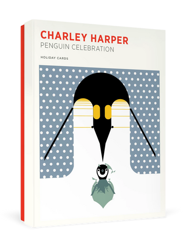 Charley Harper: Penguin Celebration Holiday Cards